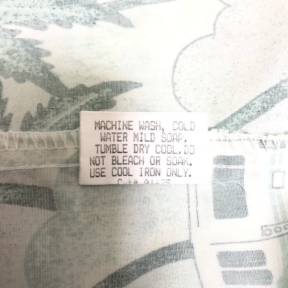 Authentic Tori Richard Honolulu Men’s Shirt Green - Picture 5 of 6